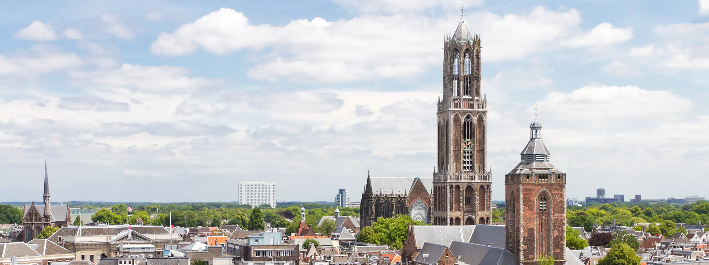 Background image showing the city of Amersfoort